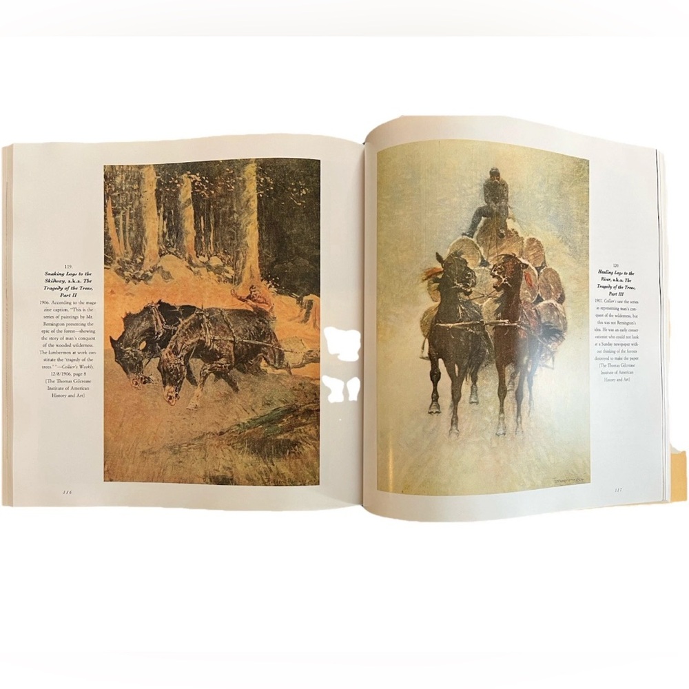 Hardcover Book Remington The Complete Prints 1st Ed Native American Western Art